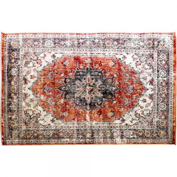Tapete Com Desenho Persa - Rose -Medida  3,00 x 4,00 M-Importado da Turquia – Solicitar Preço